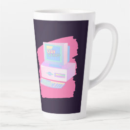 レトロPC 90年代スタイル カフェラテマグ
