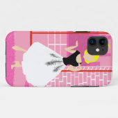 レトロPink iPhone 5/5Sケース Case-Mate iPhoneケース (裏面(横))