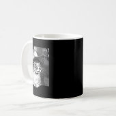 レトロP'nutザリス動物愛好家かわいいカウボーイ コーヒーマグカップ (正面左)