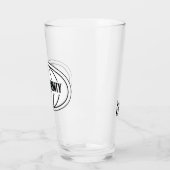 レトロRickおよびMorty C-137寸法バッジ タンブラーグラス (左)