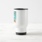 レトロRVとパームツリー トラベルマグ (中央)