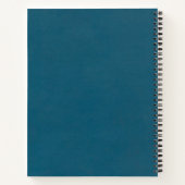 レトロRVキャンパー旅行仕訳帳 ノートブック (裏面)