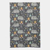 レトロRVキャンプ キッチンタオル (縦)