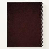 レトロRVモーターホームトラベルジャーナル ノートブック (裏面)