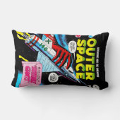 レトロSci-Fiアドベンチャー宇宙漫画カバー ランバークッション (裏面)