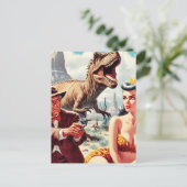 レトロSci-Fiピンアップ ポストカード (スタンド正面)