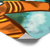 レトロSFの献上品 ポスター (角)