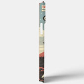 レトロSFアドベンチャーiPhoneケース🚀👽 Case-Mate iPhoneケース (裏面 / 右)