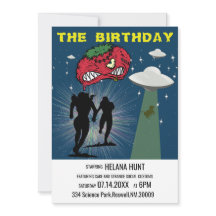 レトロSFポスターバースデーパーティー