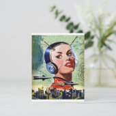 レトロSF招待状 招待状 (スタンド正面)