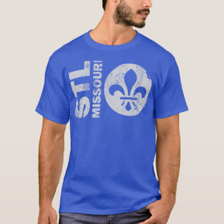 レトロStlセントルイミズーリ Tシャツ