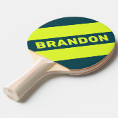 レトロStorm Cloud Groveはっきりしたストライプの名前 卓球ラケット (正面アングル)