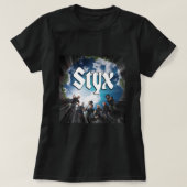 レトロSTYXバンドクラシック音楽ギフトforファン Tシャツ (デザイン正面)