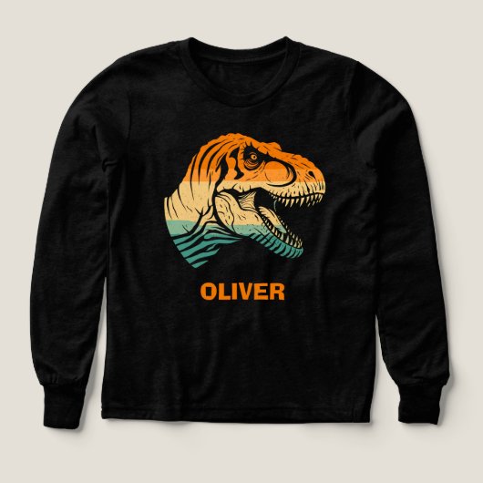 レトロTレックスシャツ (デザイン正面)