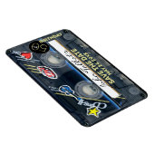 レトロT3 Audiotape 50th birthday Save The Date FPM マグネット (右側)