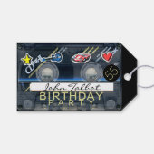 レトロT3 Audiotape 55th誕生日サンキューギフトT ギフトタグ (正面(横))