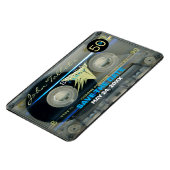 レトロT5 Audiotape 50th birthday Save the Date FPM マグネット (左側)
