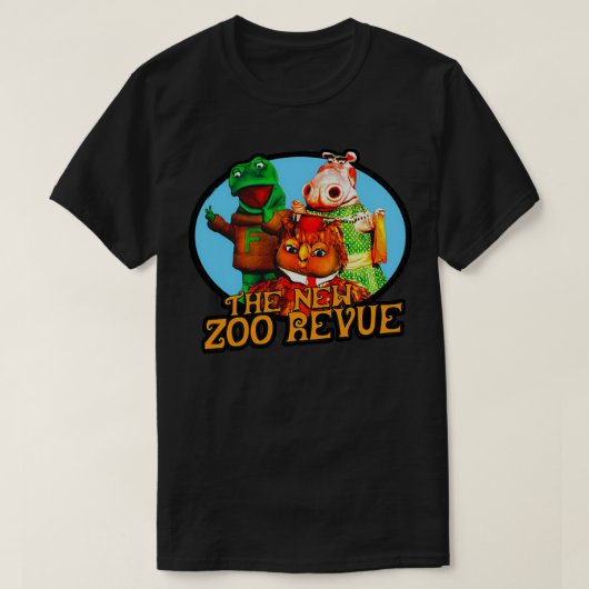 レトロThe New Zoo RevueがTribute Tシャツ (デザイン正面)