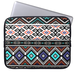レトロTribal Navajo:幾何学的シームレス。 ラップトップスリーブ