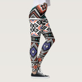 レトロTribal Navajo:幾何学的シームレス。 レギンス (右)