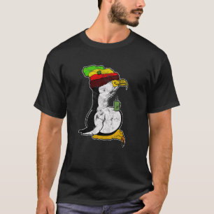レトロTux Linuxペンギン飲みコーヒープログラマ Tシャツ