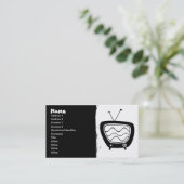 レトロTVの名刺 名刺 (スタンド正面)