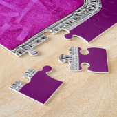 レトロTVディナーinピンク ジグソーパズル (側面)