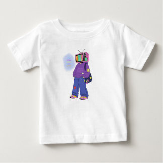 レトロTVドーパミン ベビーTシャツ