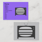 レトロTV名刺 名刺 (正面/裏面)