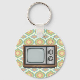 レトロTV キーホルダー