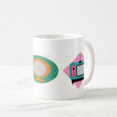 レトロTV コーヒーマグカップ (正面右)