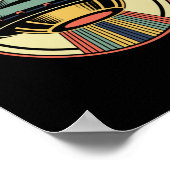 レトロUFOエイリアン ポスター (角)