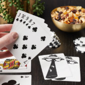 レトロUFO誘拐図エイリアンSci-Fi トランプ (インサイチュ)