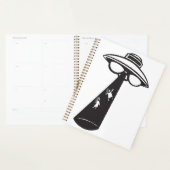 レトロUFO誘拐図エイリアンSci-Fi プランナー手帳 (ディスプレー)