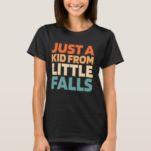 レトロUs City Usa Just A Kid From Minnesota Little Tシャツ