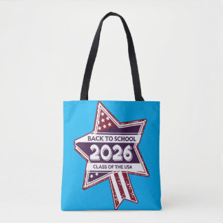 レトロUSAクラス2026新学期 トートバッグ