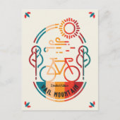 レトロVail Mountain Bike Trail. ポストカード (正面)