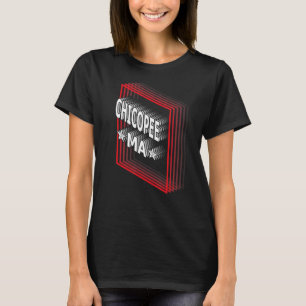 レトロVAPORWAVE CHICOPEE MA Tシャツ