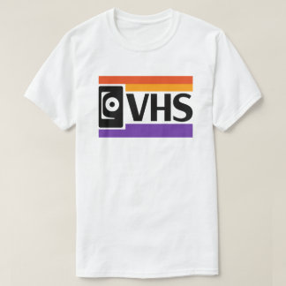 レトロVHSシンボルTシャツ | 80年代 90年代の懐かしさ  Tシャツ