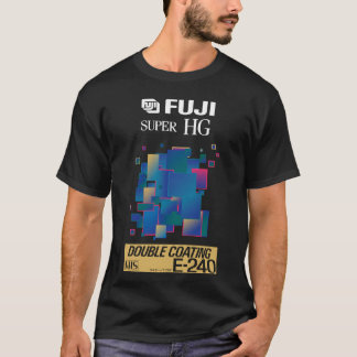 レトロVHSテープVAPORWAVE美学エッセンシャルT-Shi Tシャツ