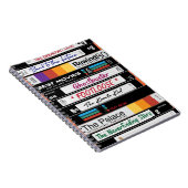 レトロVHSムービーデザイン ノートブック (右側)