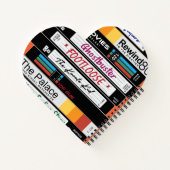 レトロVHSムービーデザイン ノートブック (裏面)