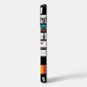 レトロVHSムービーデザイン Case-Mate iPhoneケース (裏面 / 左)