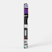 レトロVHSムービーデザイン iPhone 16ケース (右側面)