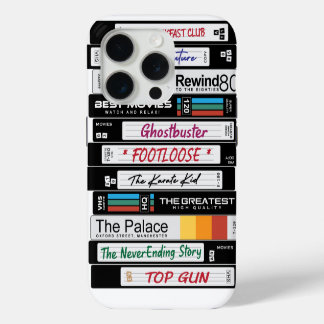 レトロVHS 80年代の映画 iPhone 15 PROケース
