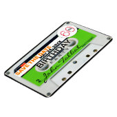 レトロW Audiotape 60th birthday Save The Date FPM マグネット (左側)