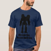 レトロWe Can Live wecanlive Tシャツ (正面)