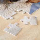 レトロWOOFカスタム8 Photo Collage犬 ジグソーパズル (側面)