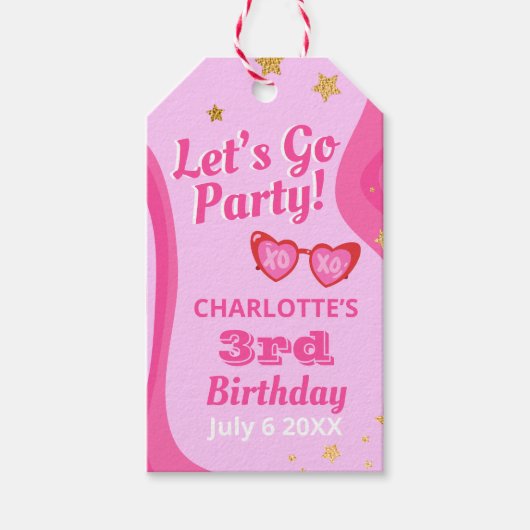 レトロY2Kマリブドール ギフトタグ (正面)