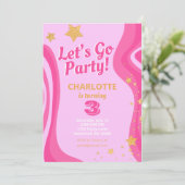 レトロY2Kマリブドール 招待状 (スタンド正面)